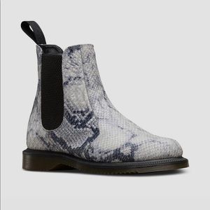 Snakeskin Doc Martens Flora Asciano Dr. Martens